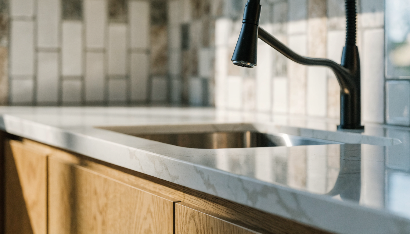 The Oak — stainless undermount sink